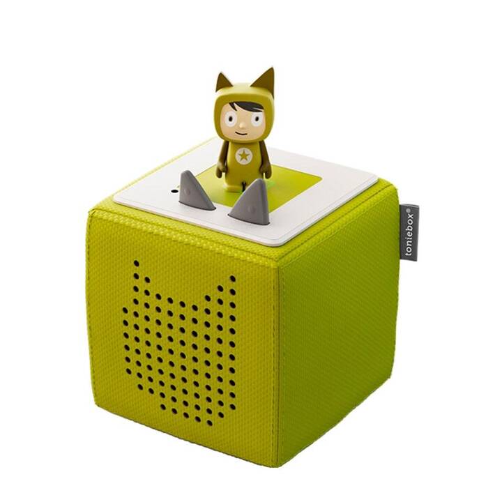 TONIES Lettore audio per bambini Toniebox Starterset Green (DE)