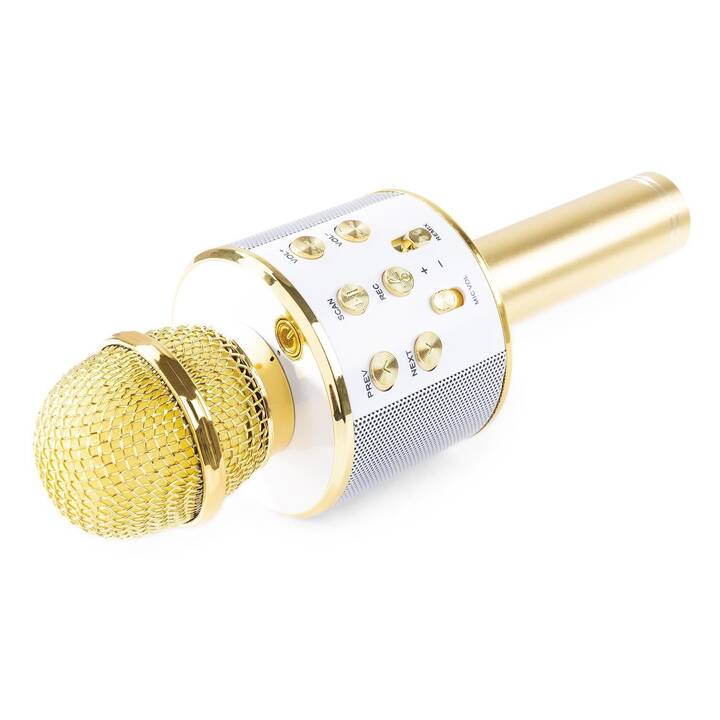 MAX KM10G Microfono da mano (Oro)