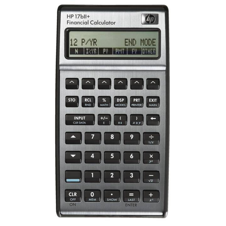 HP 17bll+ Calculatrice financière - Interdiscount