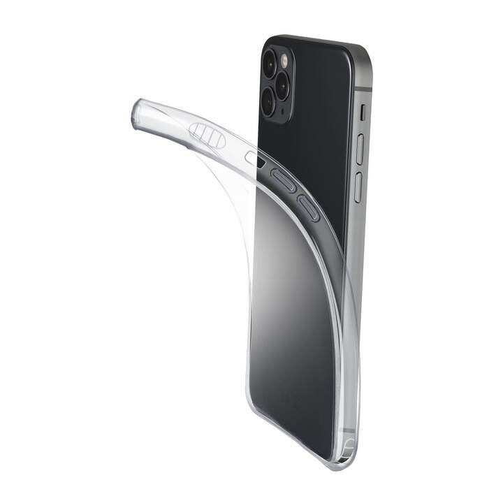 CELLULAR LINE Backcover Clear (iPhone 12, iPhone 12 Pro, Transparente)