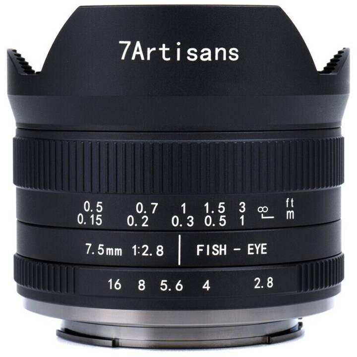 7ARTISANS 7.5mm F/2.8-16 Fisheye Mark II (X-Mount)