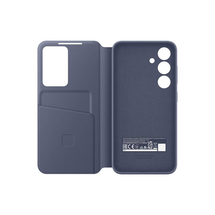 SAMSUNG Flipcover Smart View Wallet (Galaxy S24, Violett)