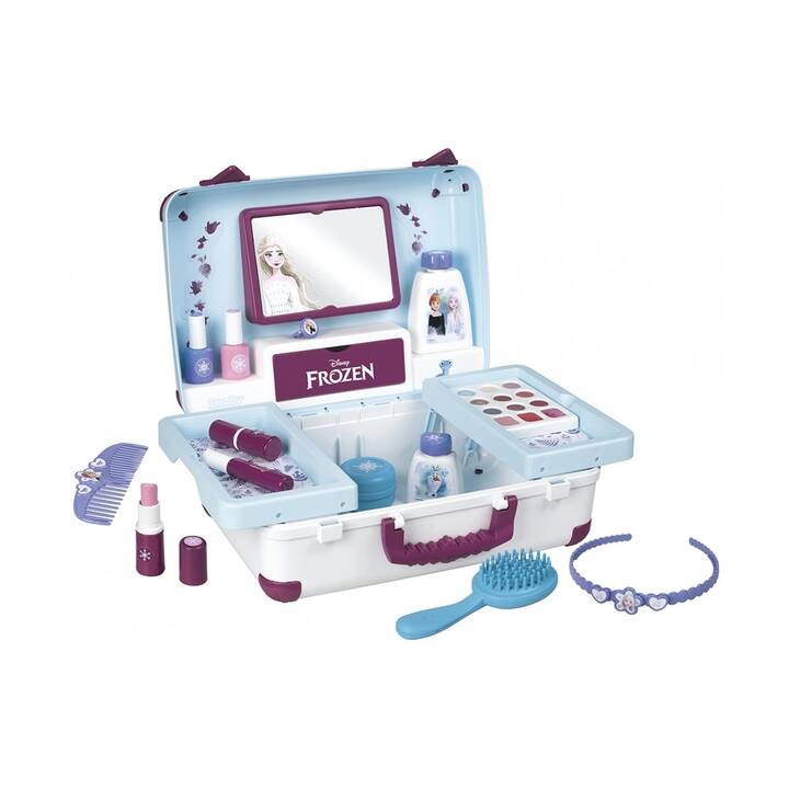 SMOBY INTERACTIVE Table de maquillage pour enfants  Frozen Beauty Vanity