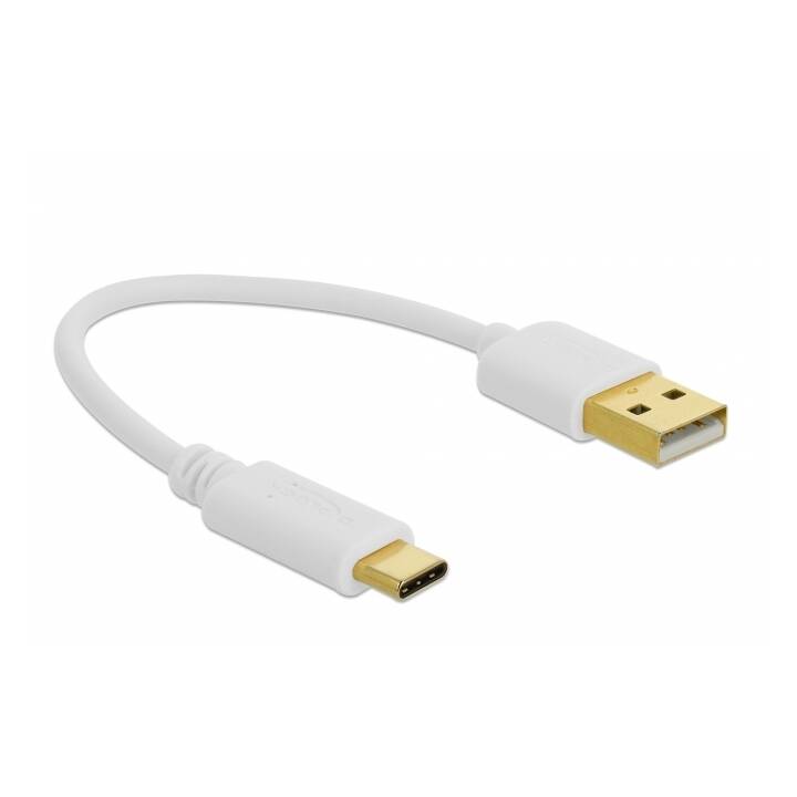 DELOCK USB-Kabel (USB-C, USB Typ-A, 0.15 m)