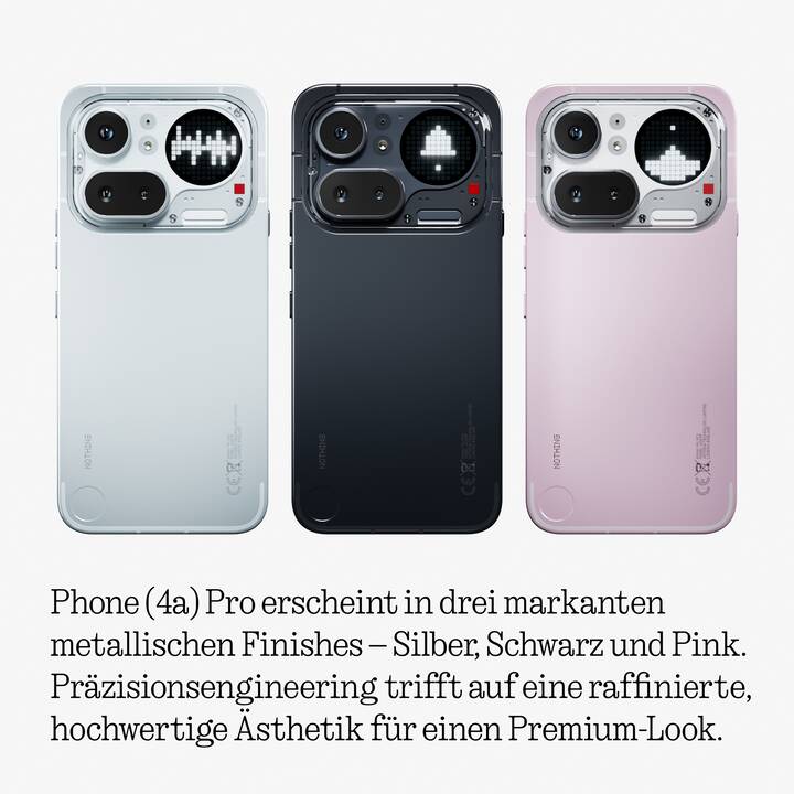 NOTHING Phone [4a] Pro (256 GB, Pink, 6.83