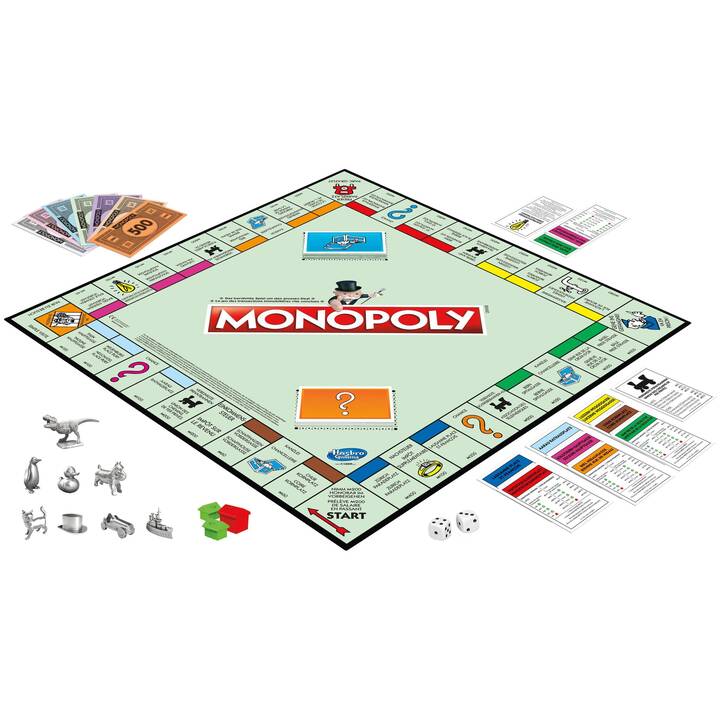 HASBRO Monopoly Classic-Swiss Edition (DE, FR)