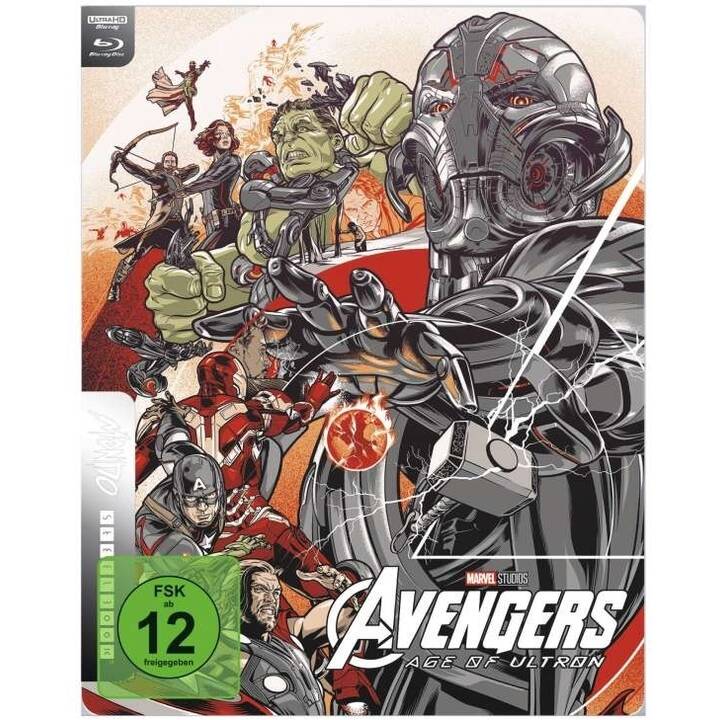 Avengers 2 - Age of Ultron (4K Ultra HD, Limited Edition, Steelbook, DE, EN)