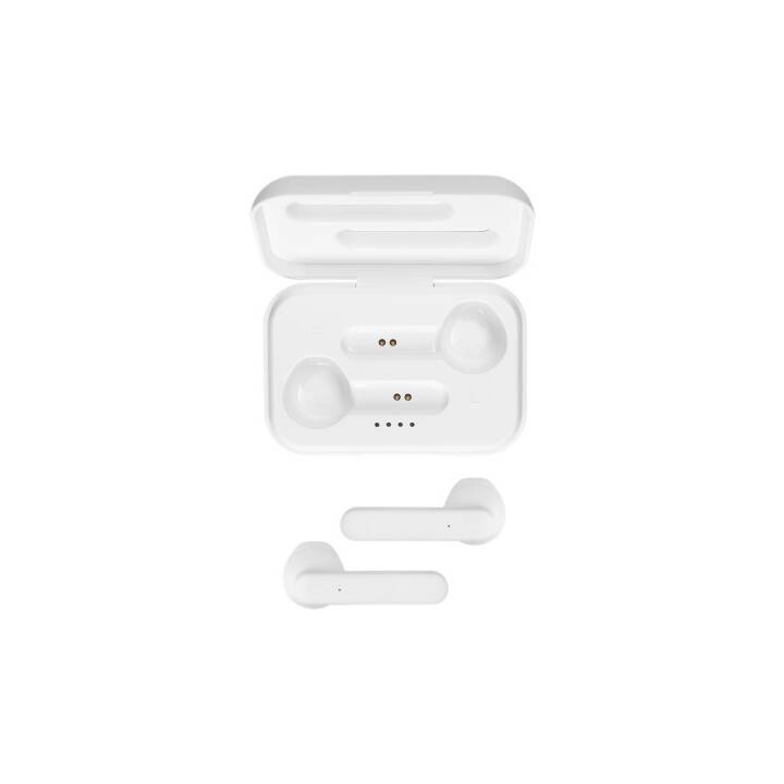 STREETZ TWS-1105 (Earbud, ANC, Bluetooth 5.0, Blanc)