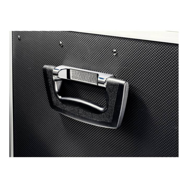 LEITZ Cartelle sospese e accessori Hängemappen-Box (A4, Nero, Cromo, 1 pezzo)
