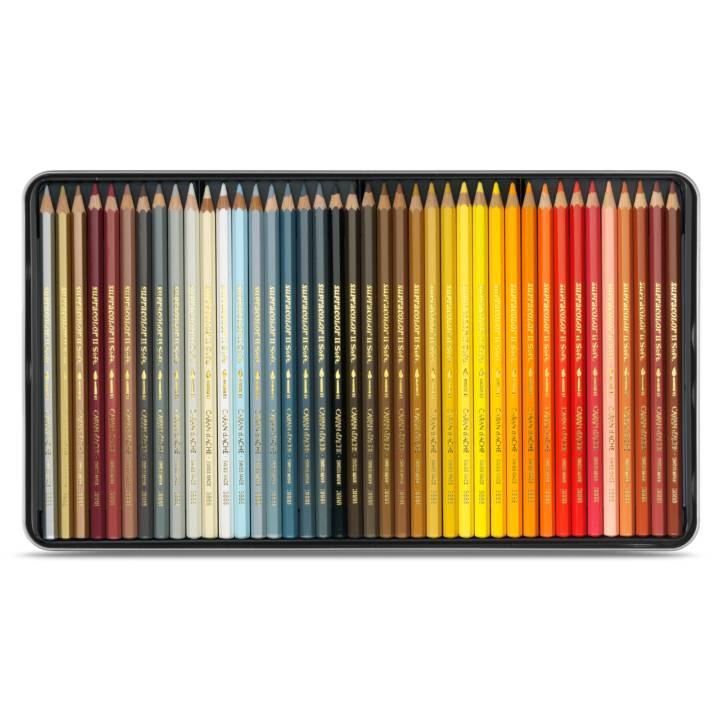 CARAN D'ACHE Matite colorate Supracolor (Multicolore, 80 pezzo)
