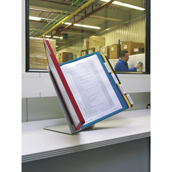 Présentoir à Prospectus En Bois 5 étagères A4 - Hauteur 149 Cm - Stable Pour Foires Et Bureaux