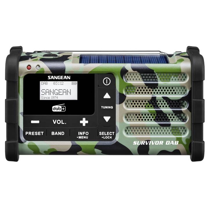SANGEAN ELECTRONICS MMR-88 Radios numériques (Camouflage)