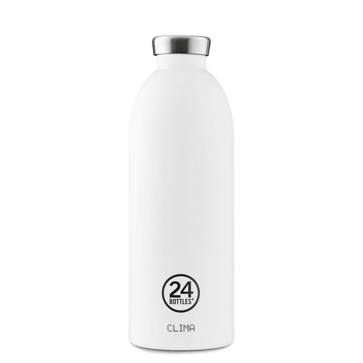 24BOTTLES Thermo Trinkflasche Clima White Calypso (0.85 l, Gelb, Weiss)