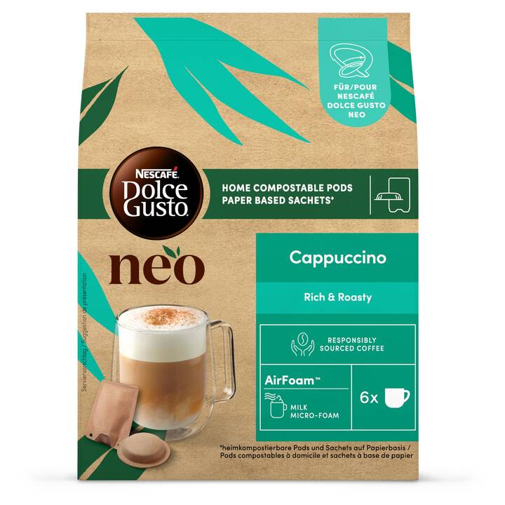 NESCAFÉ DOLCE GUSTO Kaffeekapseln Neo Cappucino (6 Stück)