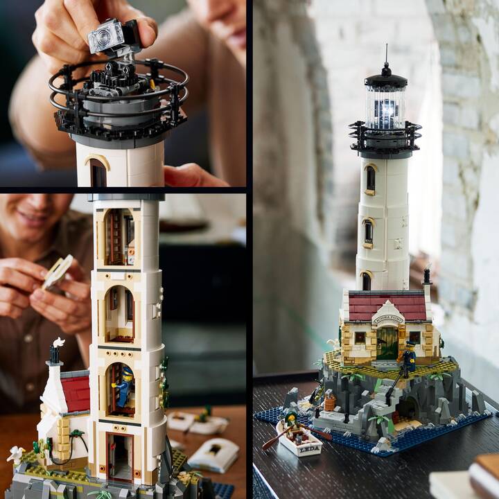 LEGO Ideas Motorisierter Leuchtturm (21335, Seltenes Set)