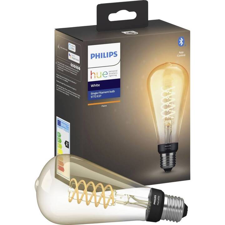 PHILIPS HUE Lampadina LED Giant Edioson (E27, Bluetooth, 7 W)