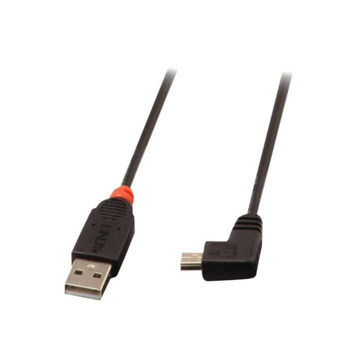 LINDY 31971 USB-Kabel (USB 2.0 Mini Typ-B, USB 2.0 Typ-A, 1 m)