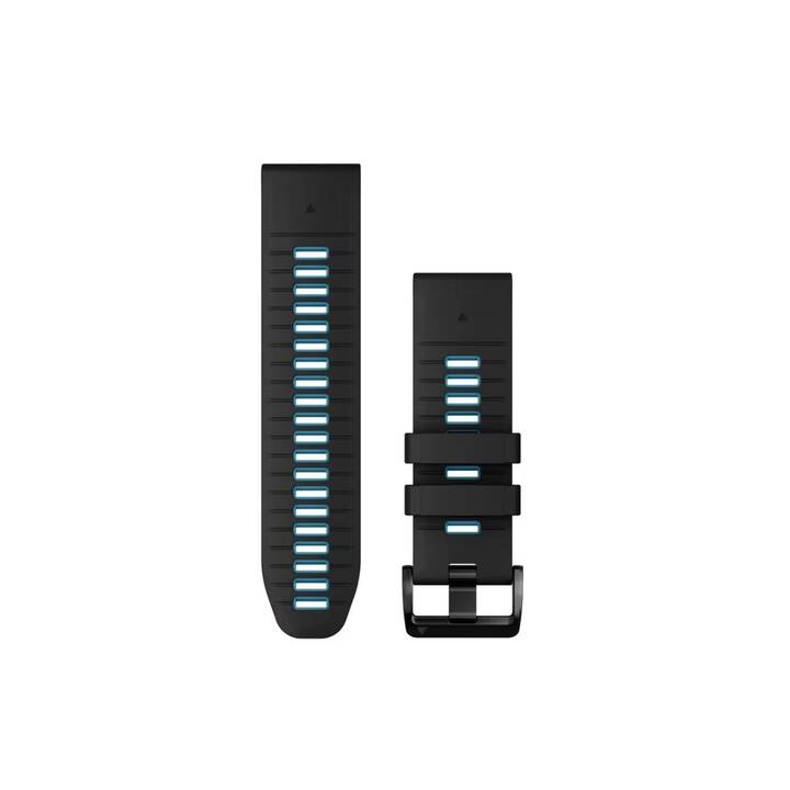 GARMIN QuickFit Bracelet (Garmin epix fenix 7X, Noir, Bleu)