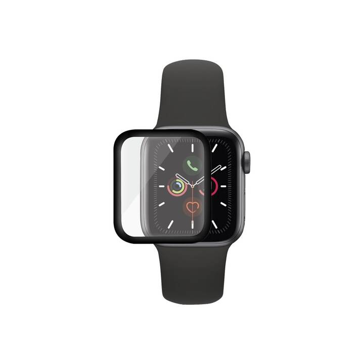 PANZERGLASS Schutzfolie (Apple Watch 40 mm, Transparent, Schwarz)