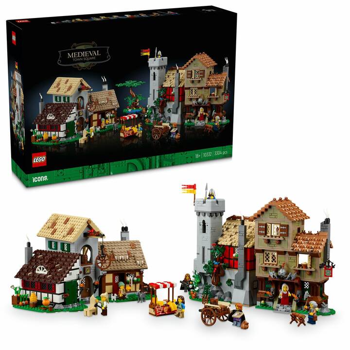 LEGO Icons Mittelalterlicher Stadtplatz (10332)