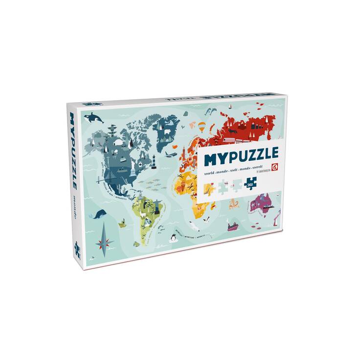 HELVETIQ My Puzzle World Puzzle (260 x)