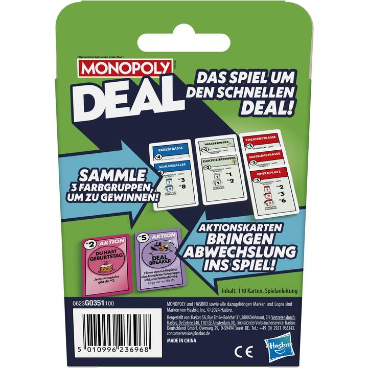 HASBRO Monopoly Deal (DE)