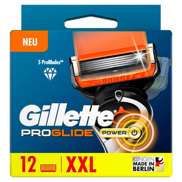 GILLETTE Lametta di rasoio ProGlide Power (12 pezzo)