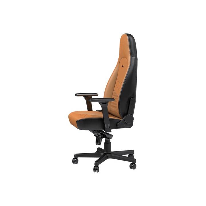 NOBLECHAIRS Gaming Chaise Icon (Beige, Orange, Noir, Brun clair)