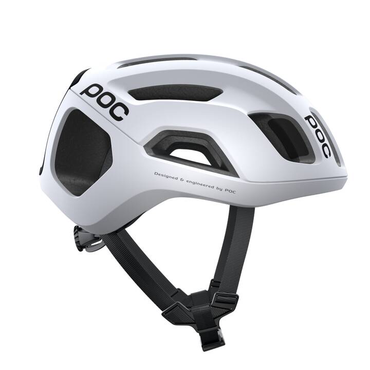 POC Unisex Casco da bici da corsa Ventral Air Spin (S, Bianco, Nero) -  Interdiscount