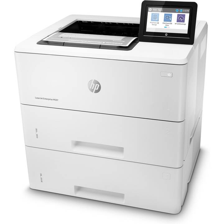 HP LaserJet Enterprise M507x (Imprimante laser, Noir et blanc, Wi-Fi Direct)