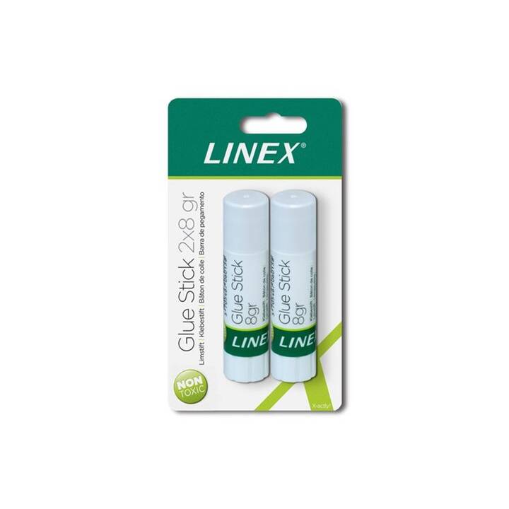LINEX A/S Colle en bâton (8 g, 2 pièce)