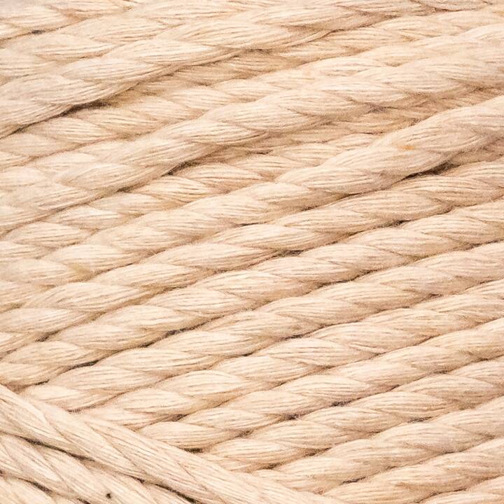 LALANA Laine Macrame rope (500 g, Beige)