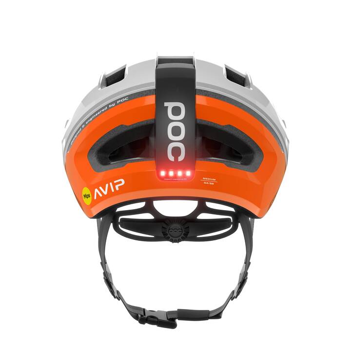 POC Casque de ville Omne Beacon MIPS (S, Orange, Blanc)