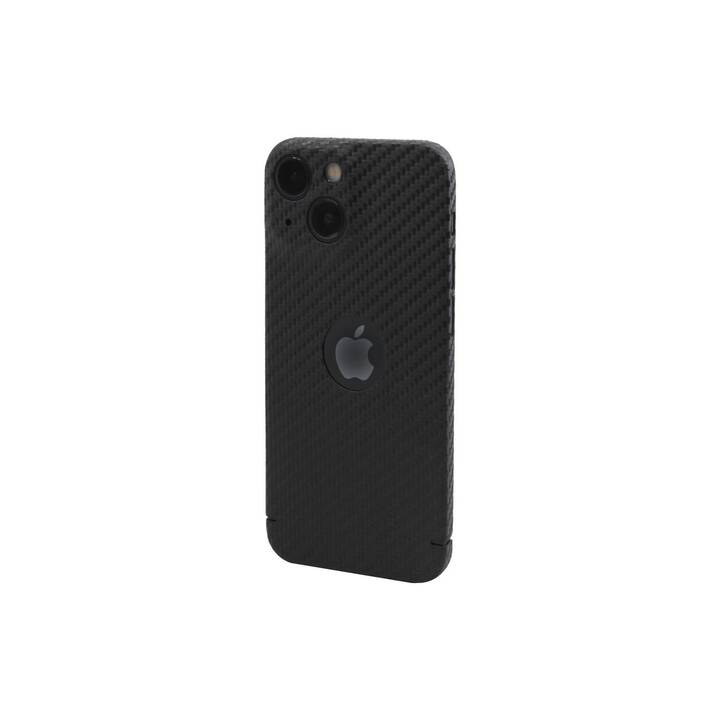 NEVOX Backcover Carbon (iPhone 14 Plus, Unicolore, Noir)