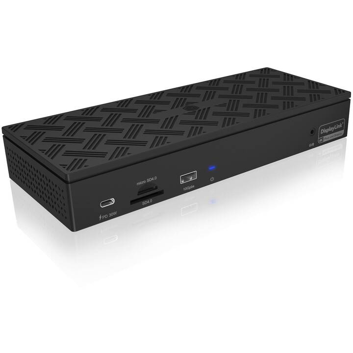 ICY BOX Dockingstation IB-DK2288AC (4 x HDMI, 4 x DisplayPort, RJ-45 (LAN), 3 x USB 3.1 Typ-A, USB 3.1 Gen 2 Typ-C)