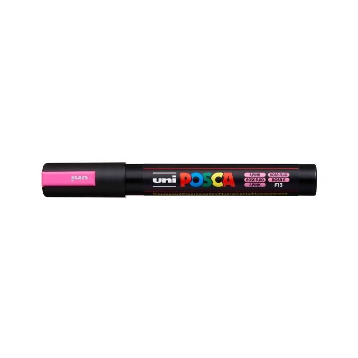 UNI-BALL Permanent Marker Posca PC-5M (Rosa, 1 Stück)