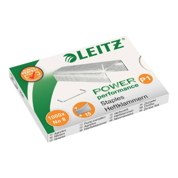 LEITZ Agrafes 6/4 (1000 pièce)