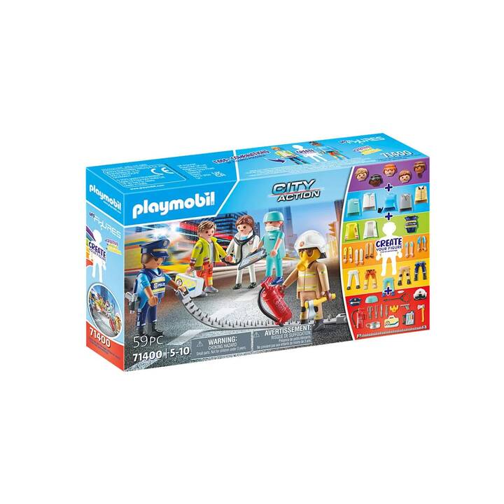 PLAYMOBIL City Action My Figures: Rescue (71400)