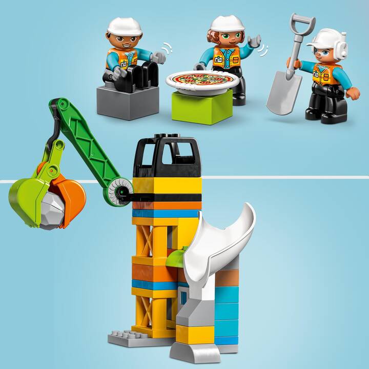 LEGO DUPLO Baustelle mit Baufahrzeugen (10990)