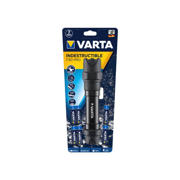 VARTA Lampes de poche Indestructible F30 Pro