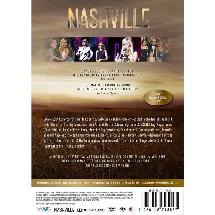 Nashville Saison 2 (DE, EN)