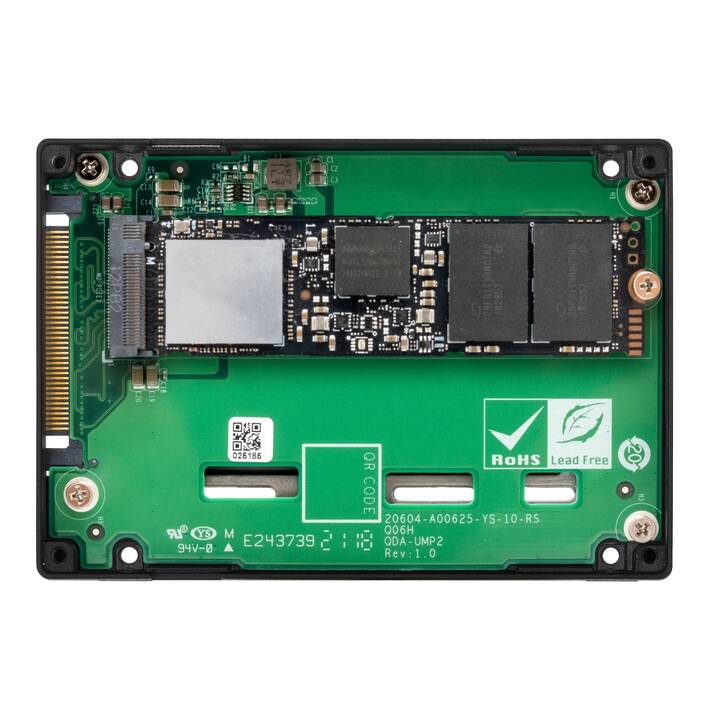 QNAP Cadre d'installation QDA-UMP4 (PCIe 4.0 x4 NVMe, M.2, NVMe, SFP)