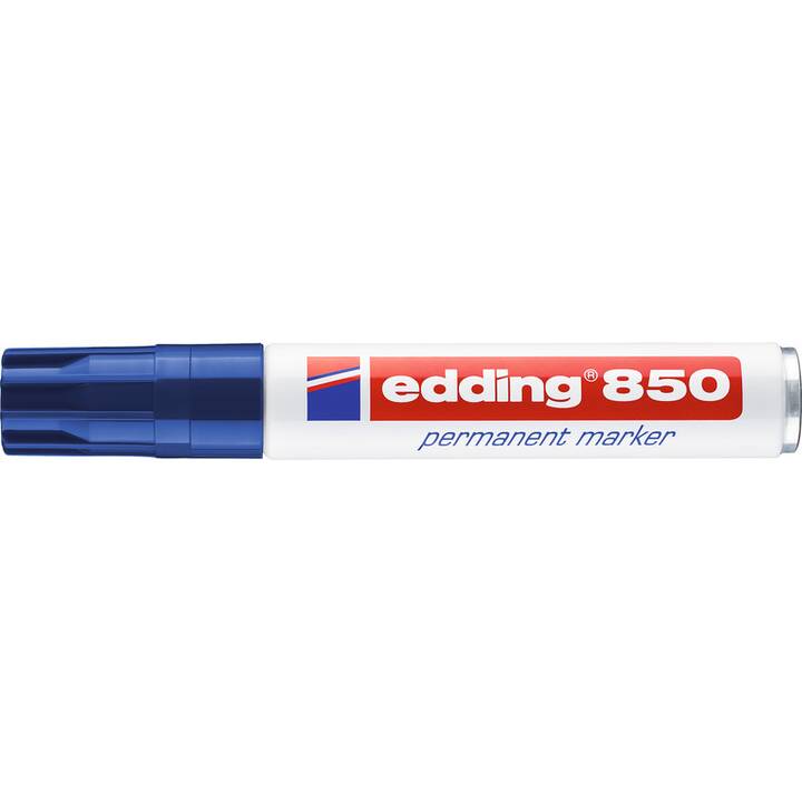 EDDING Marqueur permanent 850-3 (Bleu, 1 pièce)