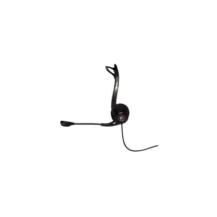 LOGITECH Casque micro de bureau 960 (On-Ear, Câble, Noir)