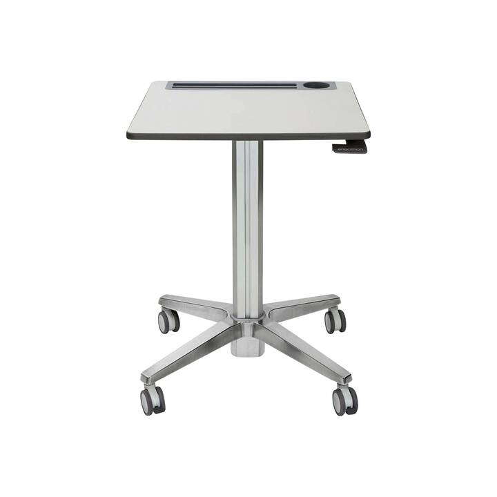 ERGOTRON Schreibtisch (Silber, Weiss, 610 mm x 560 mm)