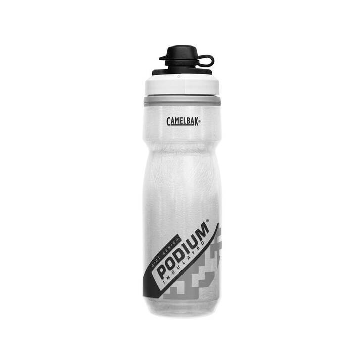 CAMELBAK Bottiglia sportiva Podium Chill Dirt (0.62 l, Nero, Bianco)