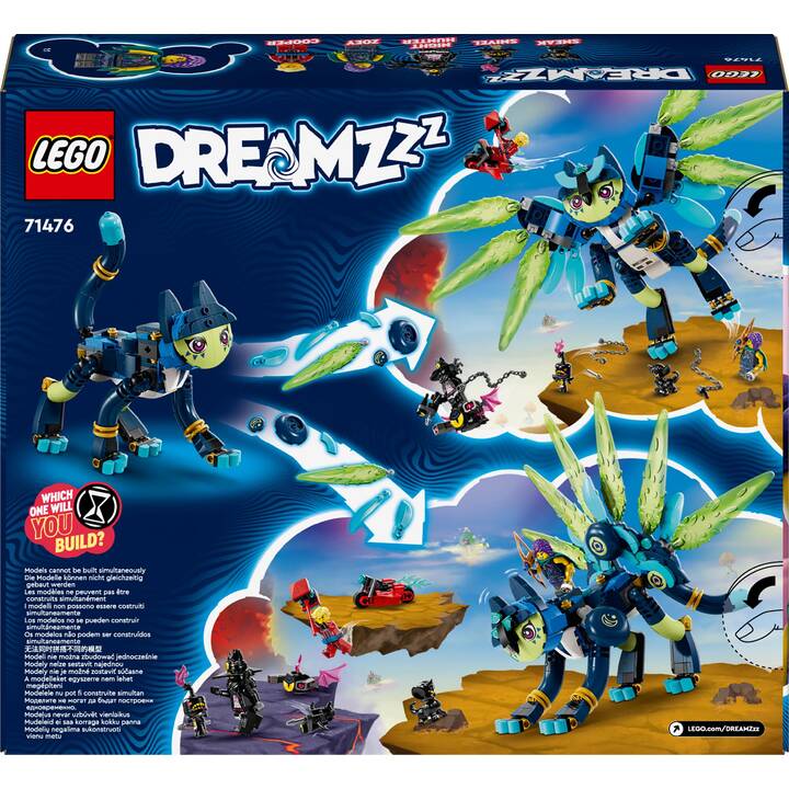 LEGO DREAMZzz Zoey et Zian, le chat-hibou (71476)