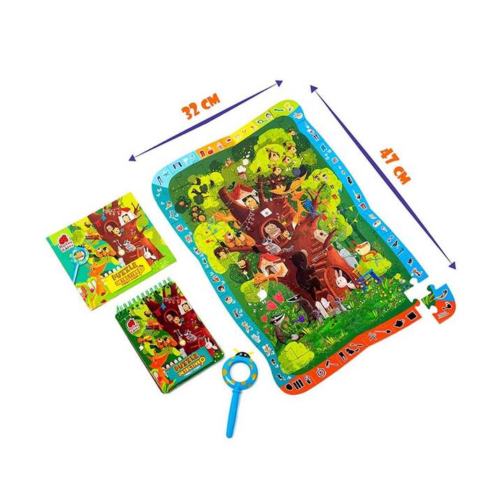 ROTER KÄFER Forest story Puzzle (54 x)