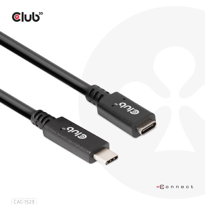 CLUB 3D CAC-1531 Câble (USB-C, USB Type-C, 1 m)
