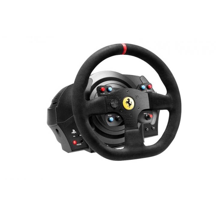 THRUSTMASTER T300 Ferrari Integral Racing Wheel - Alcantara Edition Volant et pédales (Noir)